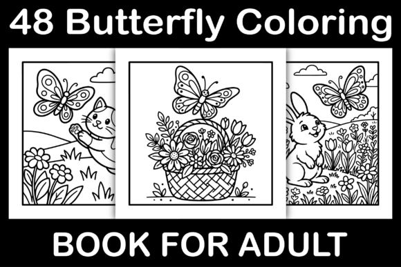 48 Butterfly Coloring Pages: A Versatile Resource for Creators, Educators, and Entrepreneurs