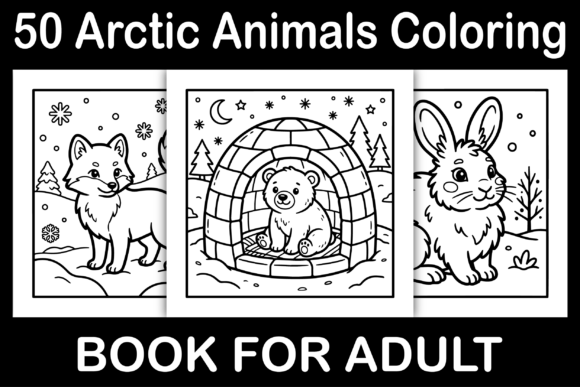 Arctic Animals Coloring Pages
