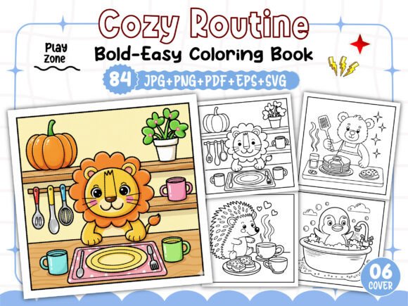 Cozy Routine Coloring Pages for Kids: A Practical Guide for KDP Book Creators