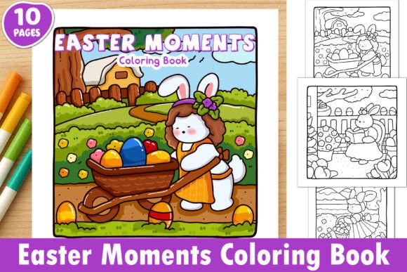 Easter Moments Coloring Book: Design Insights