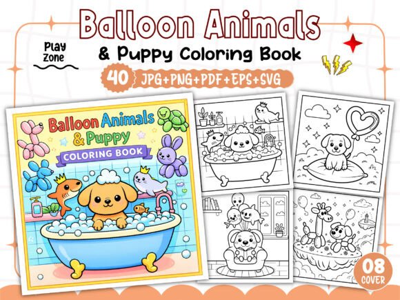 Exploring the Balloon Animals Puppy Coloring Book: A Unique Creative Resource