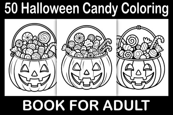 Halloween Candy Coloring Pages: A Creative and Educational Resource