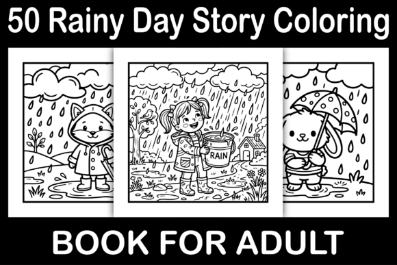 Rainy Day Story Coloring Pages: A Practical Look at This KDP Interior Option