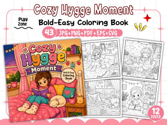 The Art of Hygge: Crafting Your Own Cozy Coloring Book for KDP Success
