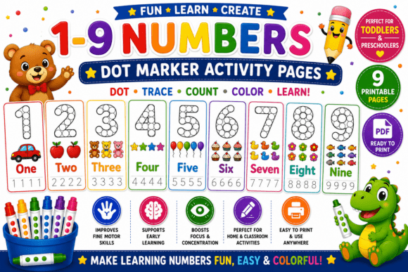 Why the Humble Dot Marker Page Is Quietly Revolutionizing Early Number Learning